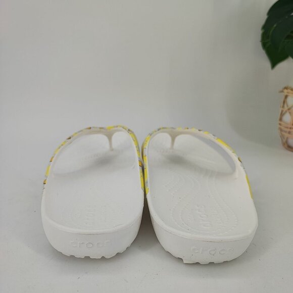 Crocs Women's Kadee White Synthetic Sandals Size 10 - Picture 3 of 8